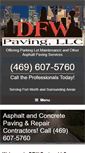 Mobile Screenshot of ftworthpavingcontractors.com